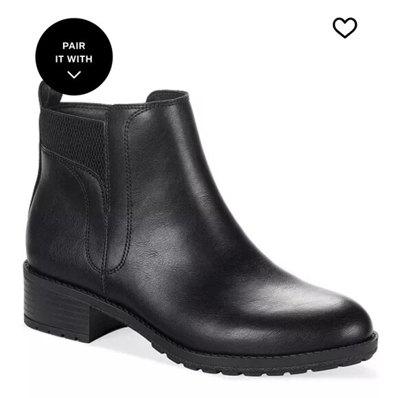 Women's Lug Sole Booties, Size 9.5 - Picture 3 of 3